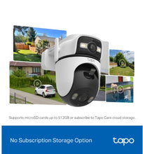 Load image into Gallery viewer, Tapo C545D Outdoor Dual Lens Pan/Tilt Security Camera