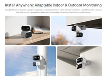 Load image into Gallery viewer, Tapo C246D New Indoor/Outdoor Dual Lens Pan/Tilt Security Camera