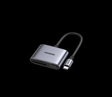 Load image into Gallery viewer, USB-C 3 in 1 Multifunction Card Reader