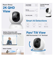 Load image into Gallery viewer, Tp-Link Tapo C220 2K QHD 4MP Pan/Tilt AI Security Wi-Fi Camera