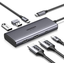 Load image into Gallery viewer, USB-C 6 in 1(CM498/PN:15825) Multifunction 8K HDMI Adapter
