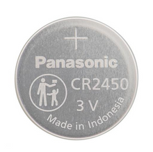 Load image into Gallery viewer, Panasonic CR2450 3V Lithium Coin Battery