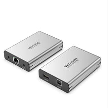Load image into Gallery viewer, Vention HDMI™ Network Cable Extender 160M Gray Aluminum Alloy Type EU Standard
