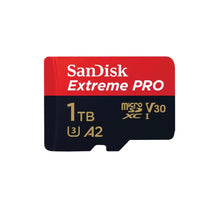 Load image into Gallery viewer, SanDisk Extreme PRO MicroSDXC UHS-I Memory Card with adapter