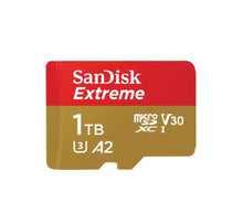 Load image into Gallery viewer, SanDisk Extreme MicroSDXC  UHS-I A2 Memory Card