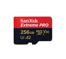 Load image into Gallery viewer, SanDisk Extreme PRO MicroSDXC UHS-I Memory Card with adapter