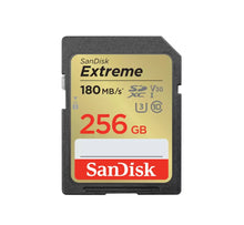 Load image into Gallery viewer, SanDisk Extreme SD UHS-I Memory Card - C10, U3, V30, 4K, UHD, SD Card