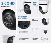 Load image into Gallery viewer, Tp-Link Tapo C520WS 2K QHD 4MP Outdoor Pan/Tilt Security Wi-Fi Camera