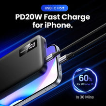 Load image into Gallery viewer, UGREEN 10000mah 20W Two-way Fast Charging Power bank