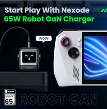 Load image into Gallery viewer, UGreen Mini Robot 65W 3-Port PD GAN Fast Charger