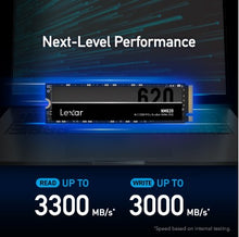 Load image into Gallery viewer, Lexar NM620 SSD PCIe Gen3 NVMe M.2 2280 Internal Solid State Drive