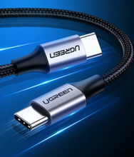 Load image into Gallery viewer, UGreen 1M USB-C 2.0 Male To USB-C 2.0 Male 3A Data Cable