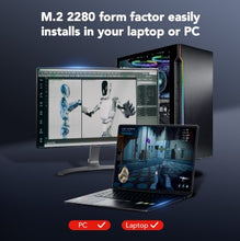 Load image into Gallery viewer, Lexar® 2TB NM610 PRO M.2 2280 PCIe Gen3x4 NVMe SSD