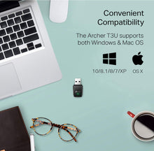 Load image into Gallery viewer, TP-Link USB Wi-Fi (Archer T3U) MU-MIMU -AC1300 2.4G/5G Dual-Band Wireless Network Adapter