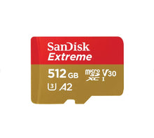 Load image into Gallery viewer, SanDisk Extreme MicroSDXC  UHS-I A2 Memory Card