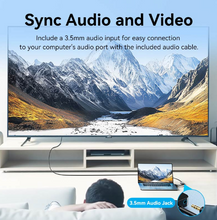 Load image into Gallery viewer, Vention VGA to HDMI™ Converter with Female Micro USB and Audio Port