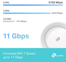 Load image into Gallery viewer, Deco BE65 BE11000 TRI-Band Whole Home Mesh WiFi 7 System