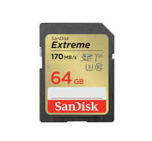 Load image into Gallery viewer, SanDisk Extreme SD UHS-I Memory Card - C10, U3, V30, 4K, UHD, SD Card