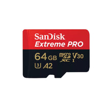 Load image into Gallery viewer, SanDisk Extreme PRO MicroSDXC UHS-I Memory Card with adapter