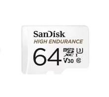 Load image into Gallery viewer, SanDisk High Endurance MicroSDXC Card With Adapter for Dashcam And Home Security Cameras