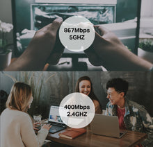 Load image into Gallery viewer, TP-Link USB Wi-Fi (Archer T3U) MU-MIMU -AC1300 2.4G/5G Dual-Band Wireless Network Adapter