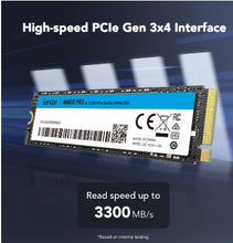 Load image into Gallery viewer, Lexar® 2TB NM610 PRO M.2 2280 PCIe Gen3x4 NVMe SSD