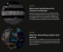 Load image into Gallery viewer, Lexar NM620 SSD PCIe Gen3 NVMe M.2 2280 Internal Solid State Drive