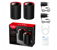 Load image into Gallery viewer, CUDY AX3000 2.5G Mesh Wi-Fi 6 System M3000 1.0