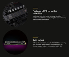 Load image into Gallery viewer, Lexar NM620 SSD PCIe Gen3 NVMe M.2 2280 Internal Solid State Drive