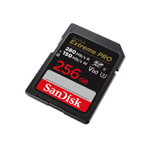 Load image into Gallery viewer, SanDisk Extreme PRO 256Gb SDXC UHS-II Memory Card - C10, U3, V60, 6K, 4K UHD, SD Card