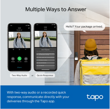 Load image into Gallery viewer, Tapo D230S1 New Tapo Smart Battery Video Doorbell