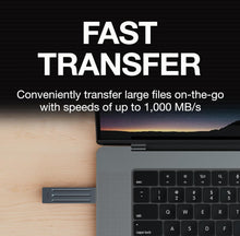 Load image into Gallery viewer, Seagate 1TB Ultra Compact Portable SSD, 1000MB/s, USB-C, USB 3.2 Gen2