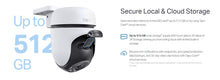 Load image into Gallery viewer, Tp-Link Tapo C510W 2K 3MP Outdoor Pan/Tilt Security Wi-Fi Camera
