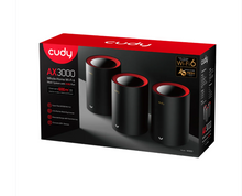 Load image into Gallery viewer, CUDY AX3000 2.5G Mesh Wi-Fi 6 System M3000 1.0