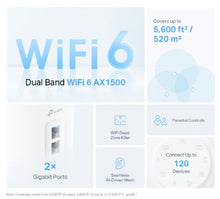 Load image into Gallery viewer, Deco X10 AX1500 Whole Home Mesh Wi-Fi 6 System