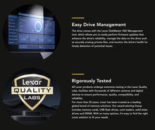 Load image into Gallery viewer, Lexar® NQ780 M.2 2280 PCIe Gen 4×4 NVMe SSD