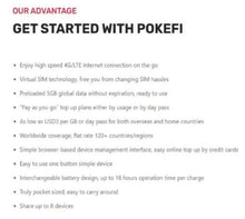 Load image into Gallery viewer, POKEFI International Pocket Wifi LATEST VERSION