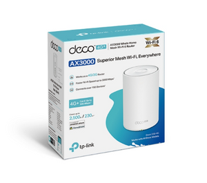 Deco X50-4G  4G+ AX3000 Whole Home Mesh WiFi 6 Gateway