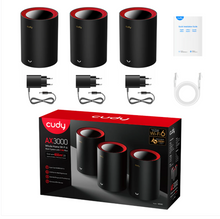 Load image into Gallery viewer, CUDY AX3000 2.5G Mesh Wi-Fi 6 System M3000 1.0

