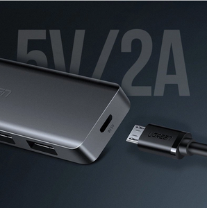 UGREEN USB Hub -4X USB 3.0 4Ports with Type-c Power Port