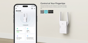 Tp-Link RE225BE (BE3600) Dual-Band Wi-Fi 7 Range Extender