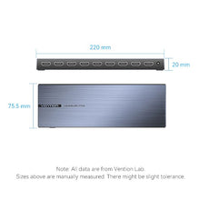 Load image into Gallery viewer, VENTION 4K HDMI Splitter 1 in 8 Out

