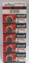 Load image into Gallery viewer, Maxell CR1632 Lithium Coin Battery 1-pc
