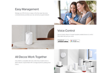 Load image into Gallery viewer, Deco BE65 BE11000 TRI-Band Whole Home Mesh WiFi 7 System
