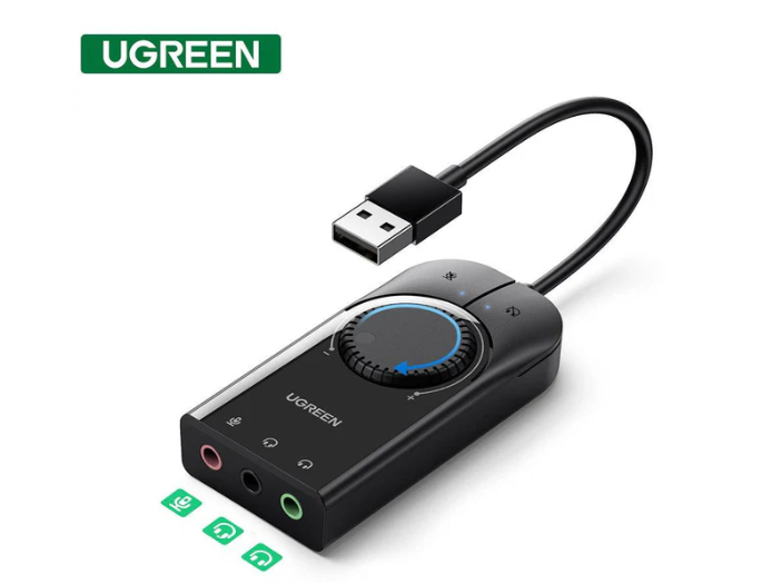 UGREEN USB External Stereo Sound Adapter 15cm