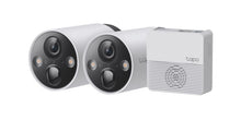 Load image into Gallery viewer, Tapo C420S2 (2-Camera) 2K QHD Outdoor Smart Wire-Free Security Camera System
