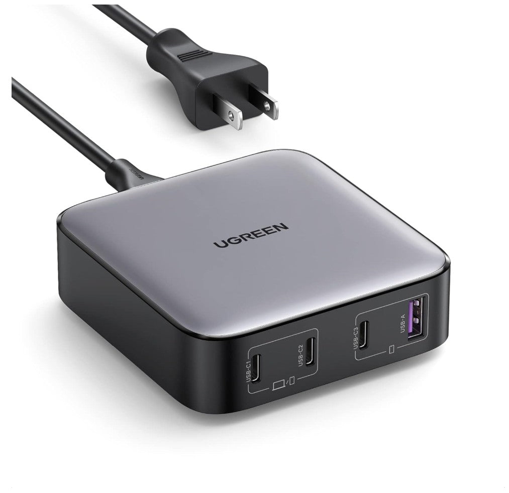 UGREEN 100W Nexode USB C 4 Ports AC GaN Fast Charger