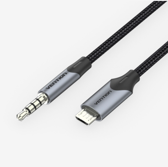 Vention Micro USB to 3.5mm Audio Cable for Hi-Fi Sound Card Microphone Karaoke 3.5 Jack Adapter for Samsung Xiaomi Android Phone