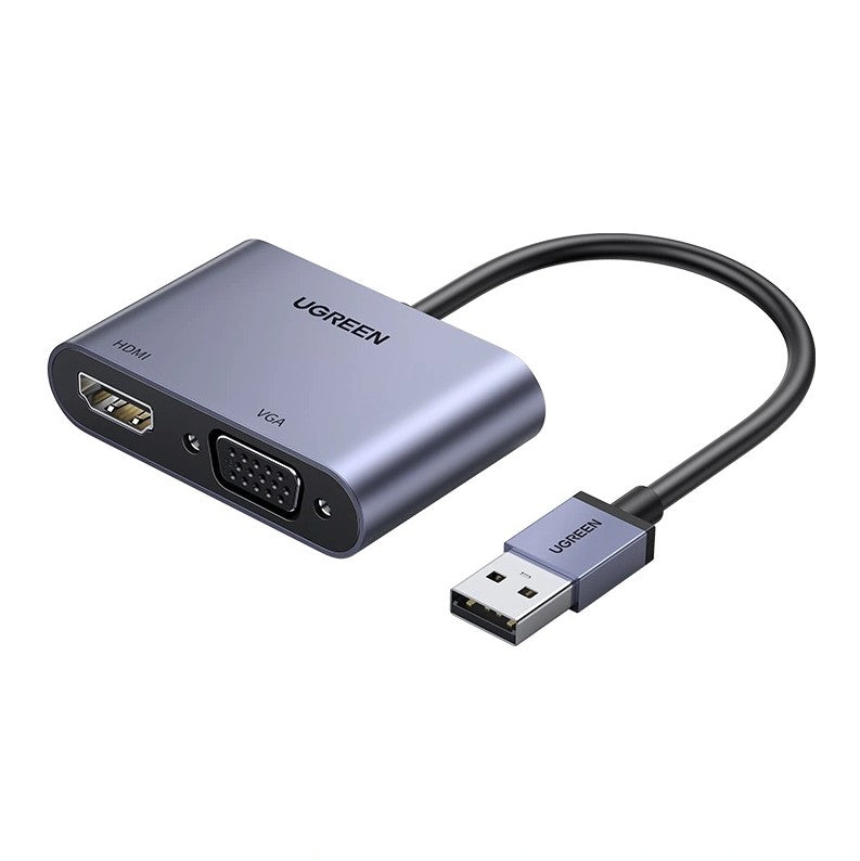 UGREEN USB 3.0 to HDMI + VGA Adapter