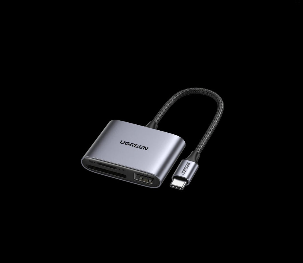 USB-C 3 in 1 Multifunction Card Reader